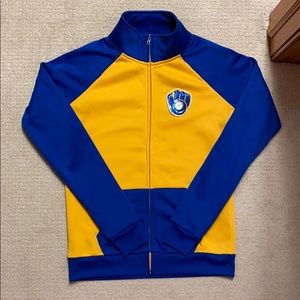 VS PINK MLB Milwaukee Brewer full zip